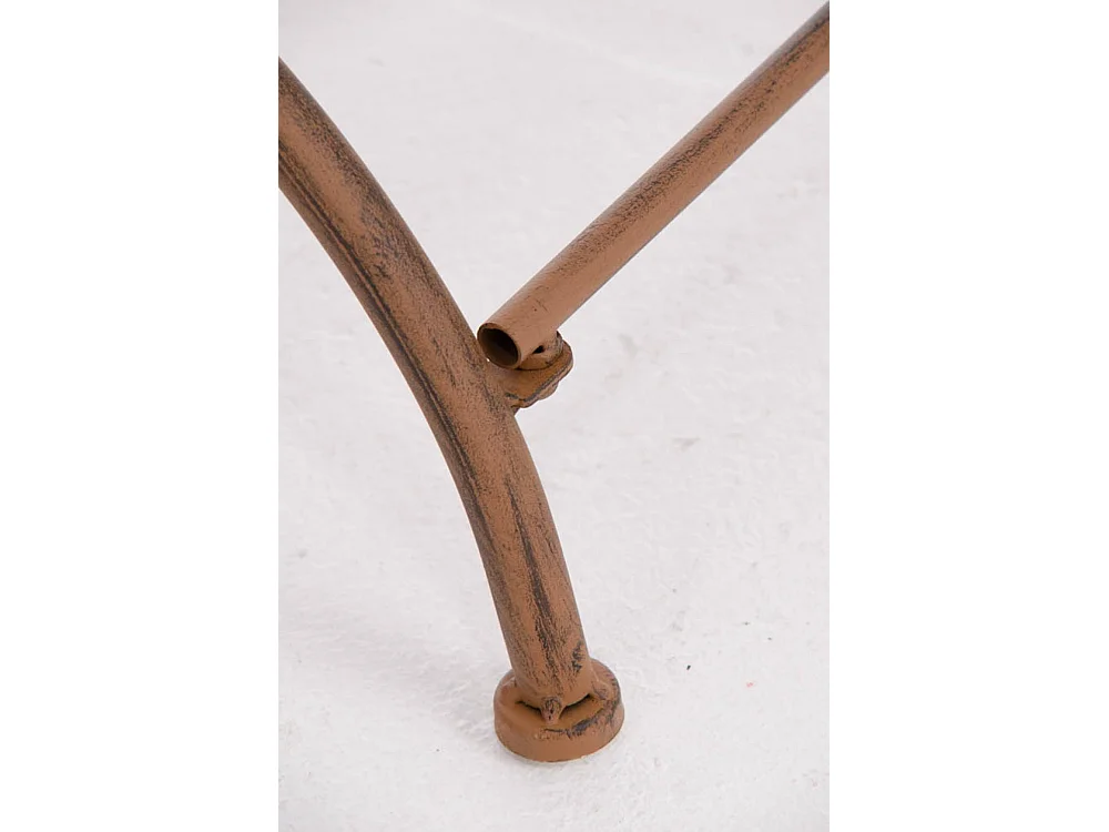 Chaises de jardin - Métal - Marron antique - Lotta