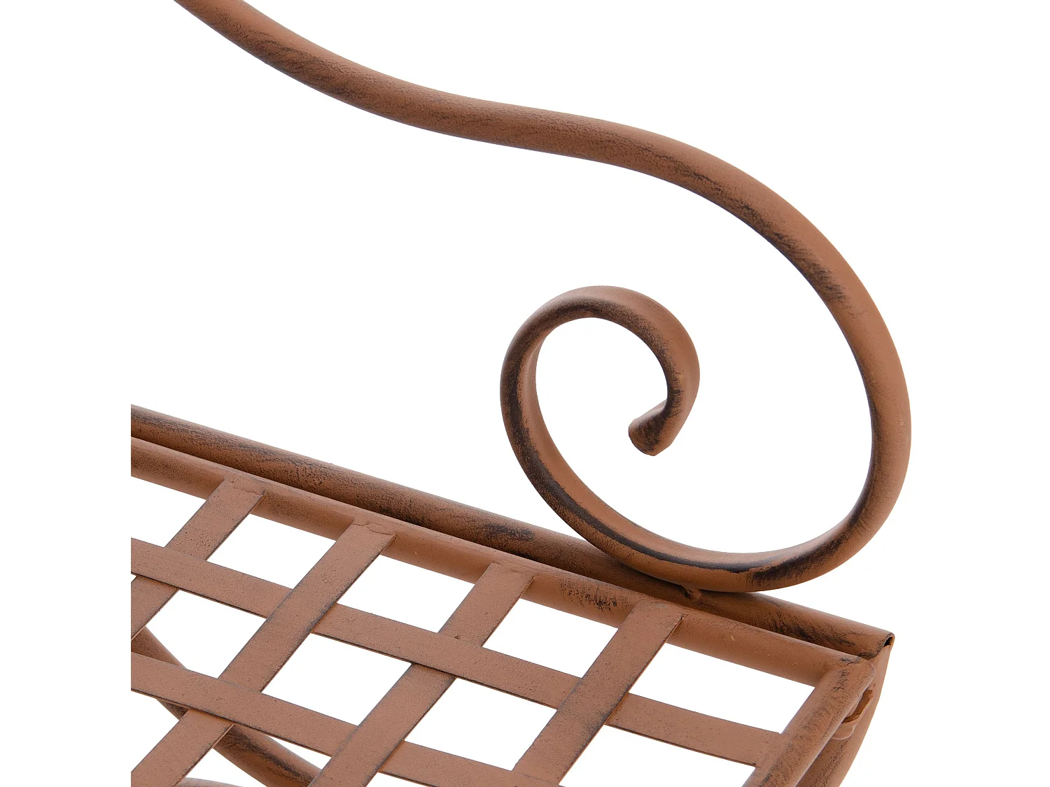 Chaises de jardin - Métal - Marron antique - Lotta