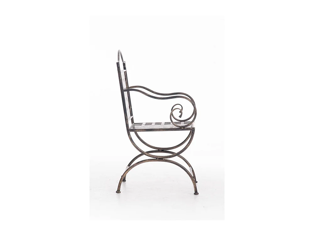 Gartenstuhl - Metall - bronze - Lotta