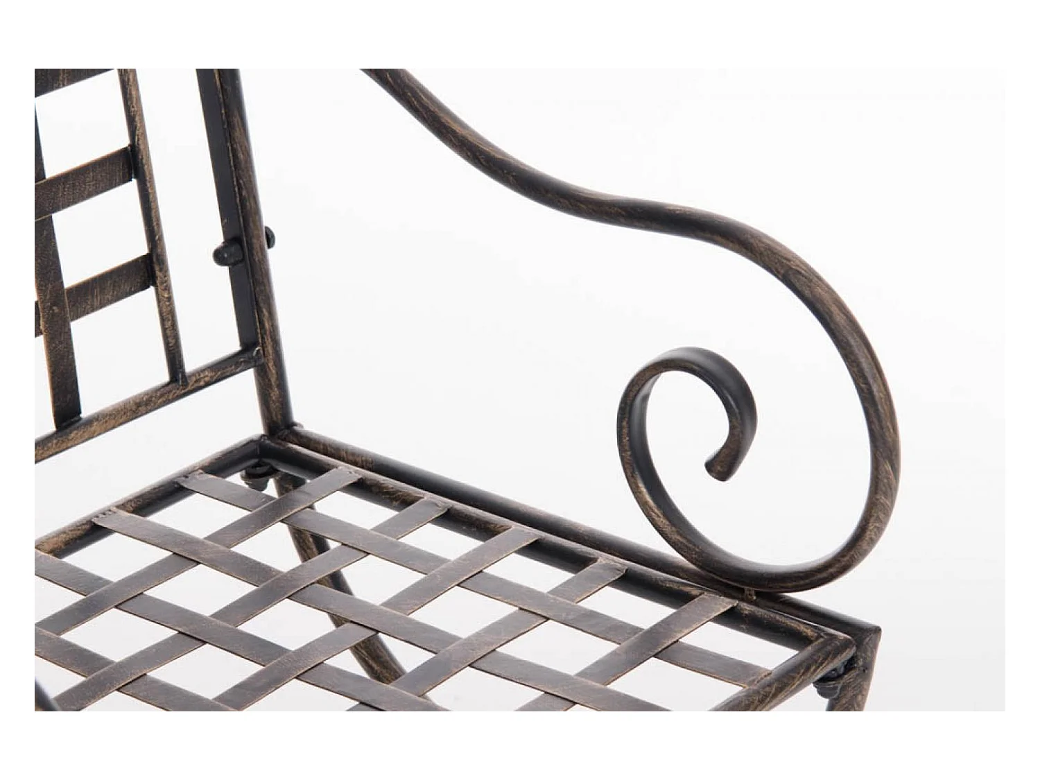 Gartenstuhl - Metall - bronze - Lotta