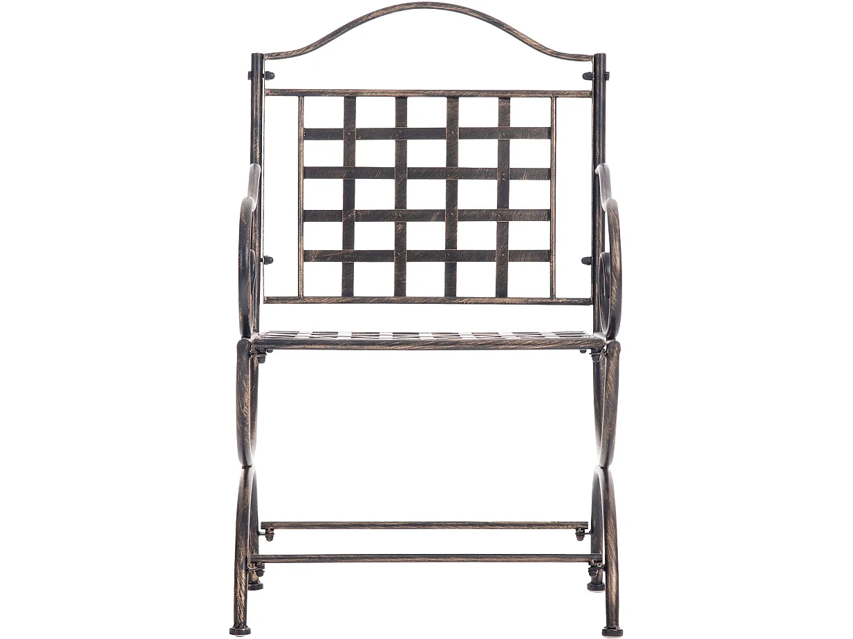 Chaises de jardin - Métal - Bronze - Lotta