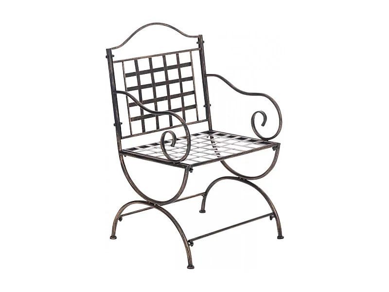 Chaises de jardin - Métal - Bronze - Lotta