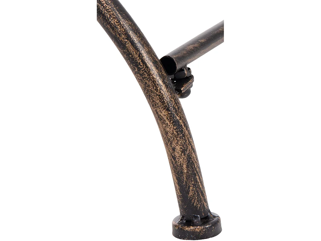 Lot de 4  Chaises de jardin - Métal - Bronze - Lotta