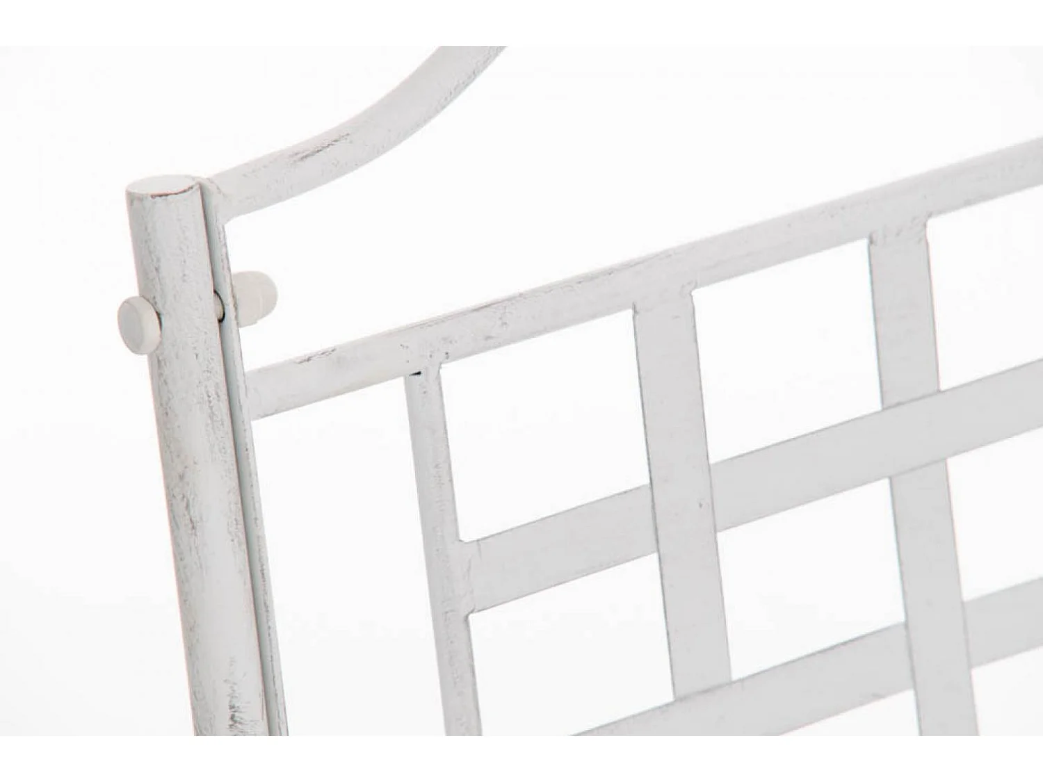 Chaises de jardin - Métal - Blanc antique - Lotta