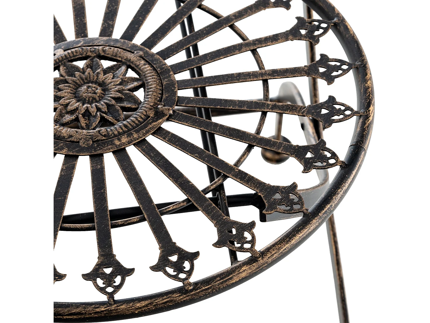 Chaises de jardin - Métal - Bronze - Sadao