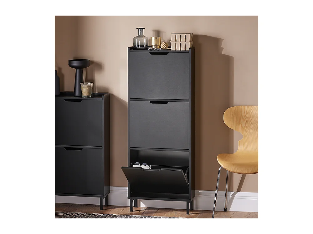 Szafka na buty z 3 drzwiami FSR151-H-SCH