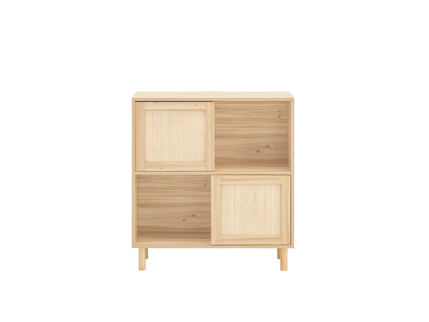 SoBuy FSB87-N Buffet avec 2 Portes Coulissantes Commode | Prévente