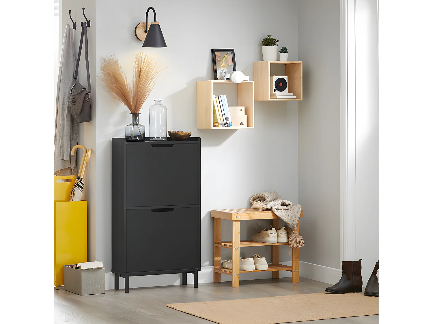 Schuhschrank FSR151-SCH 19 x 91 x 50 cm