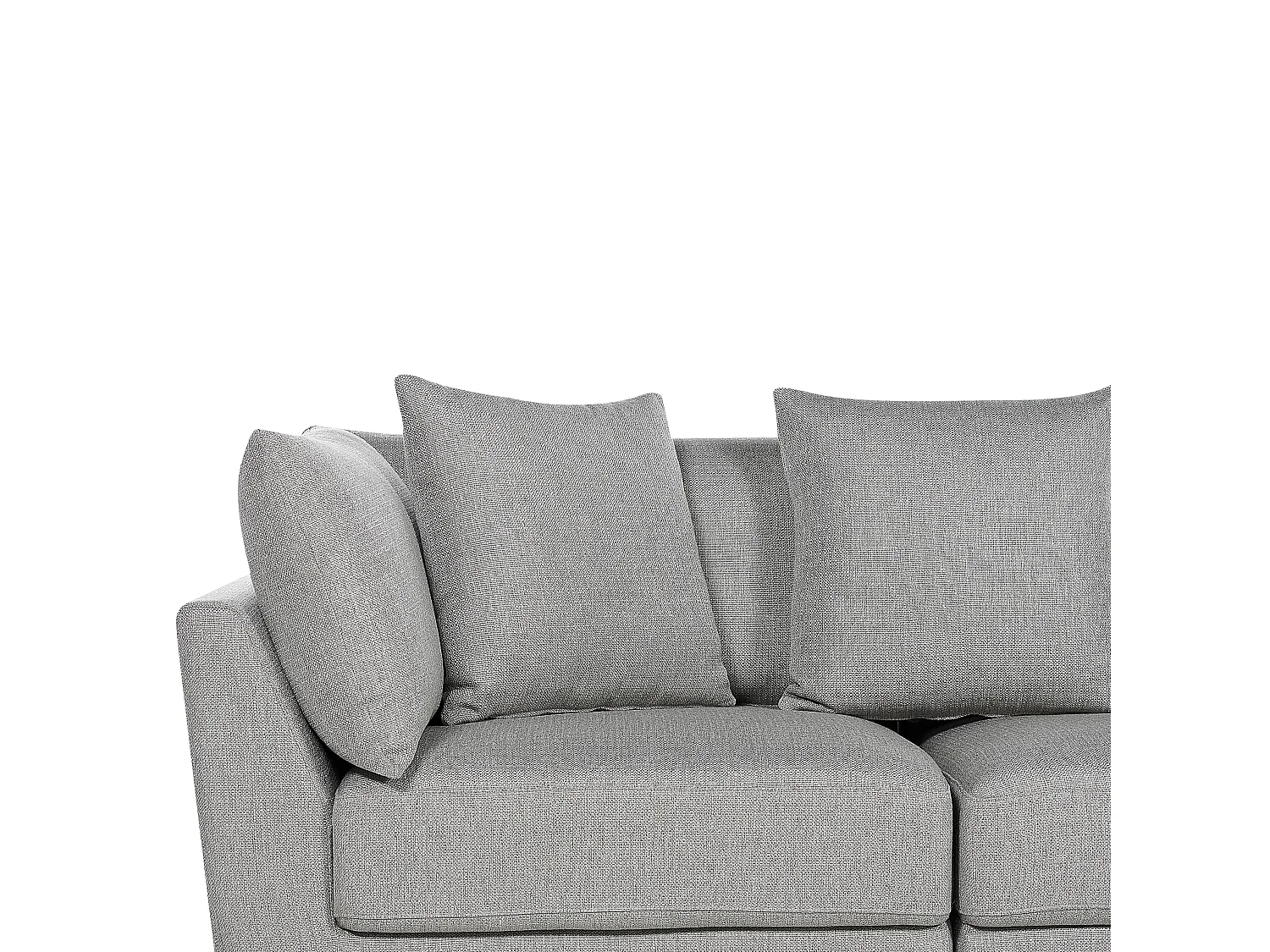 Canapé 3 places SIGTUNA Tissu Gris clair