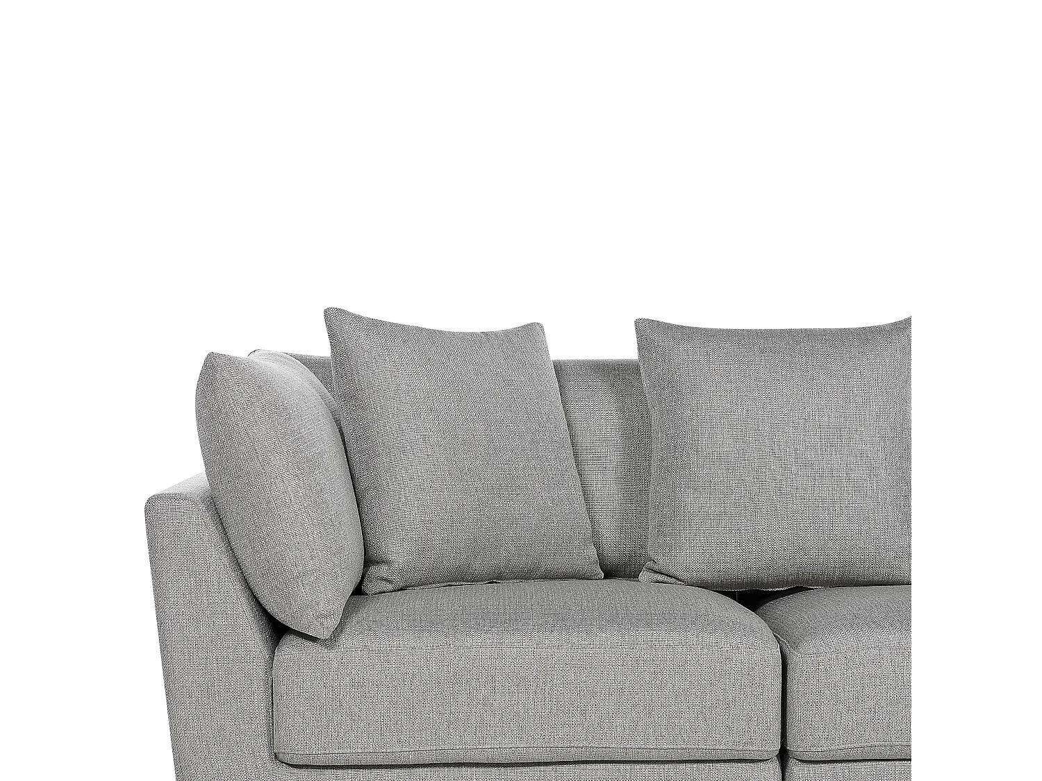 Divano SIGTUNA Tessuto Grigio chiaro 3 posti