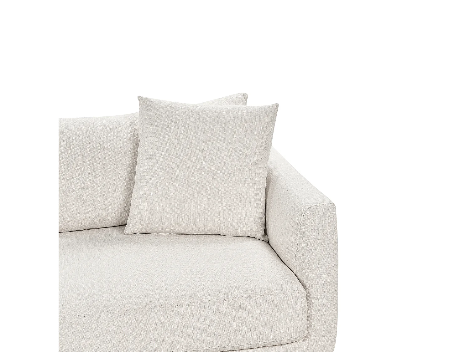 Sofá SIGTUNA Tela Blanco crema 3 plazas