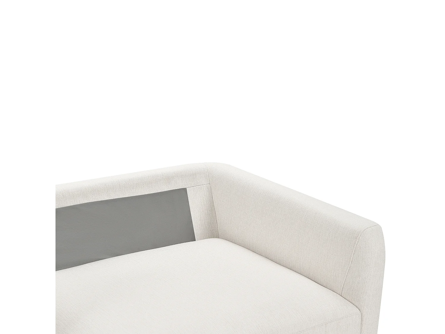 Sofá SIGTUNA Tela Blanco crema 3 plazas