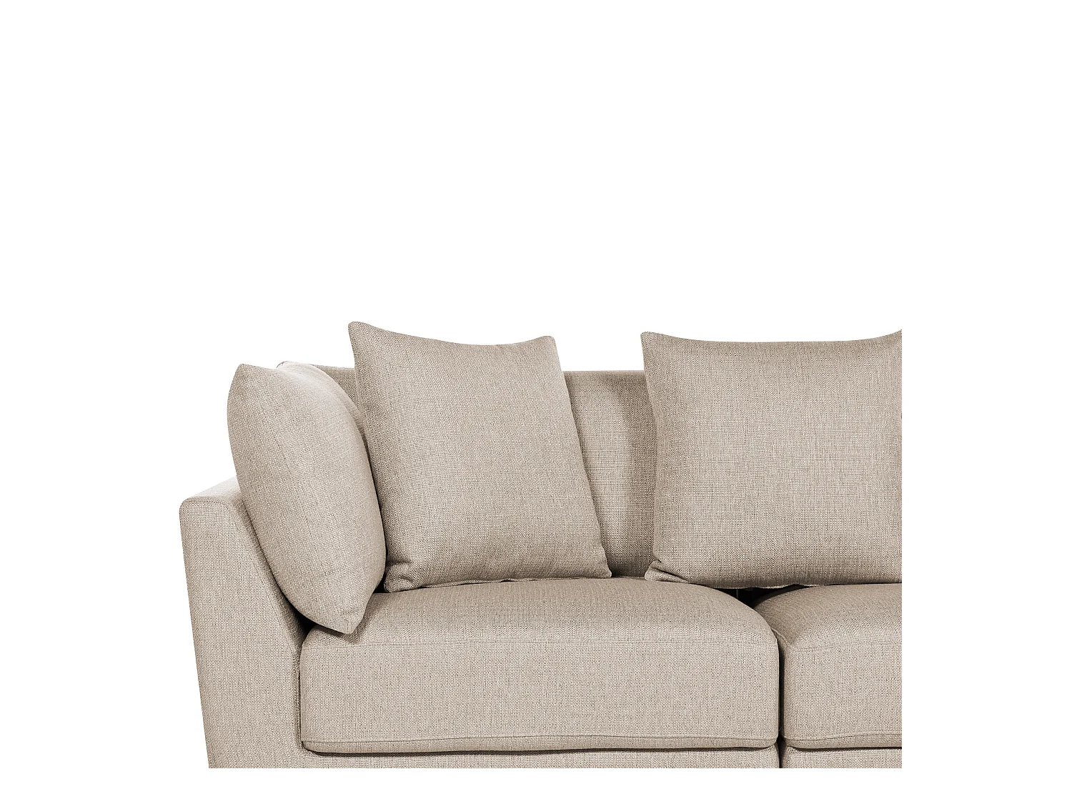 Canapé 3 places SIGTUNA Tissu Beige