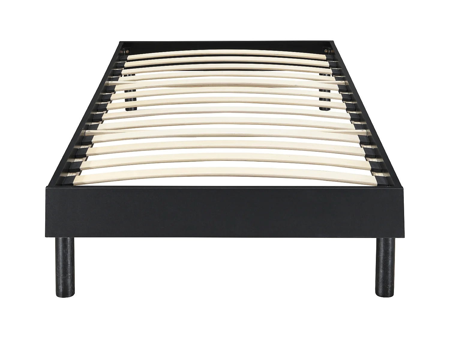 Somier de láminas 90 x 190 cm - Negro - MUCHIGAN de YSMÉE