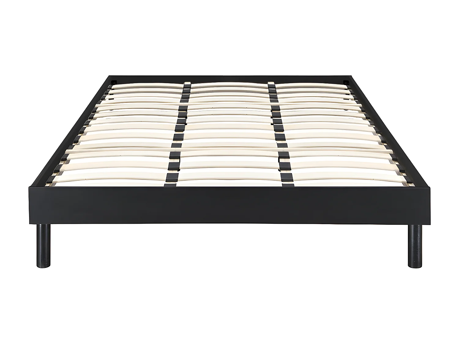 Lattenbodem 180 x 200 cm - Zwart - MUCHIGAN van YSMÉE