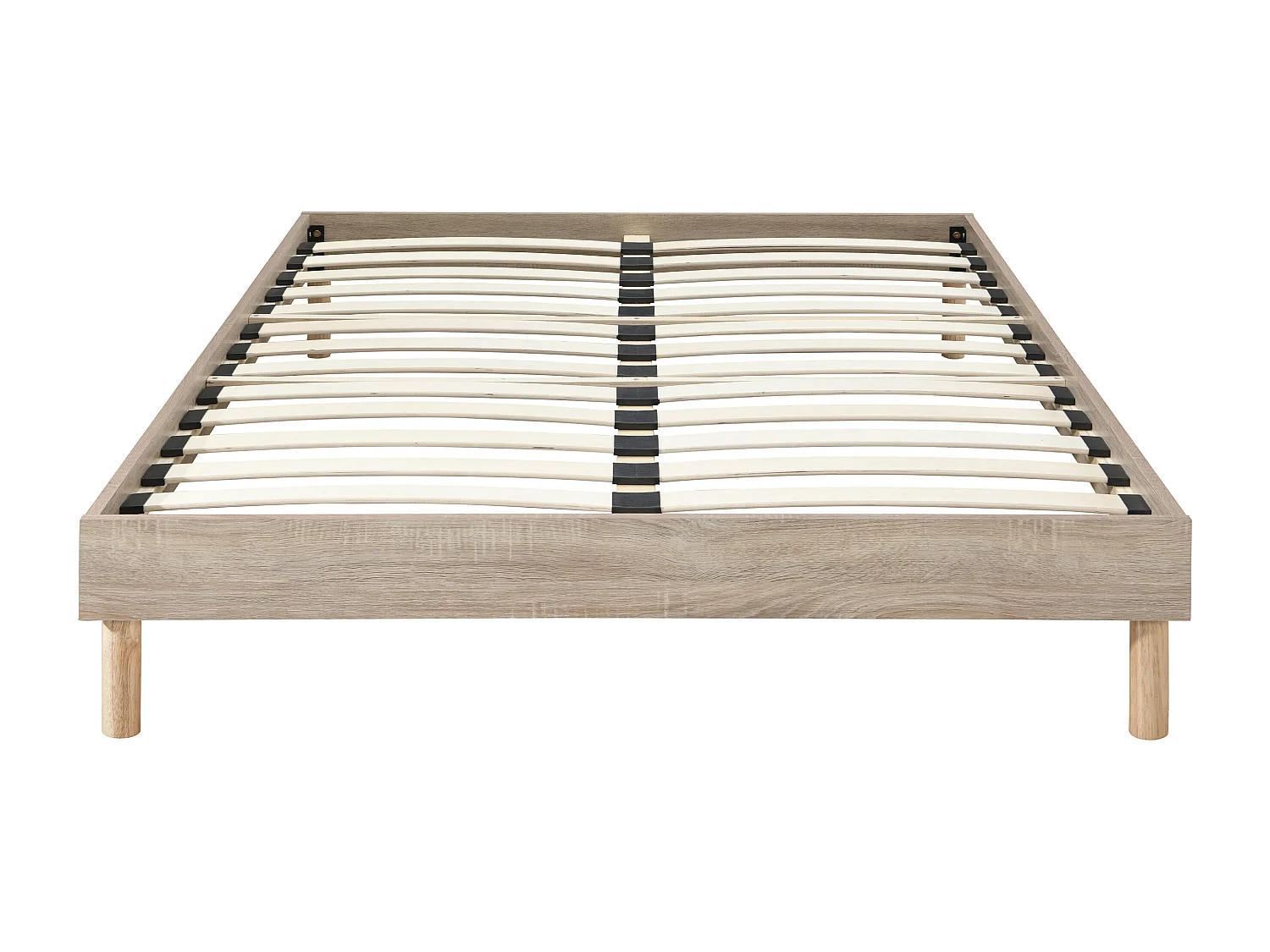 Estrado de ripas 140x190 cm natural claro - MUCHIGAN de YSMÉE