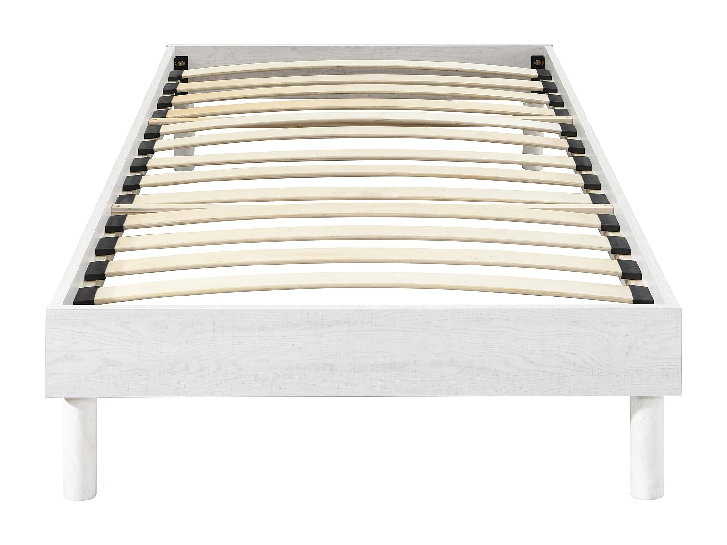 Ribbottensäng 90 x 190 cm - Vit - MUCHIGAN från YSMÉE