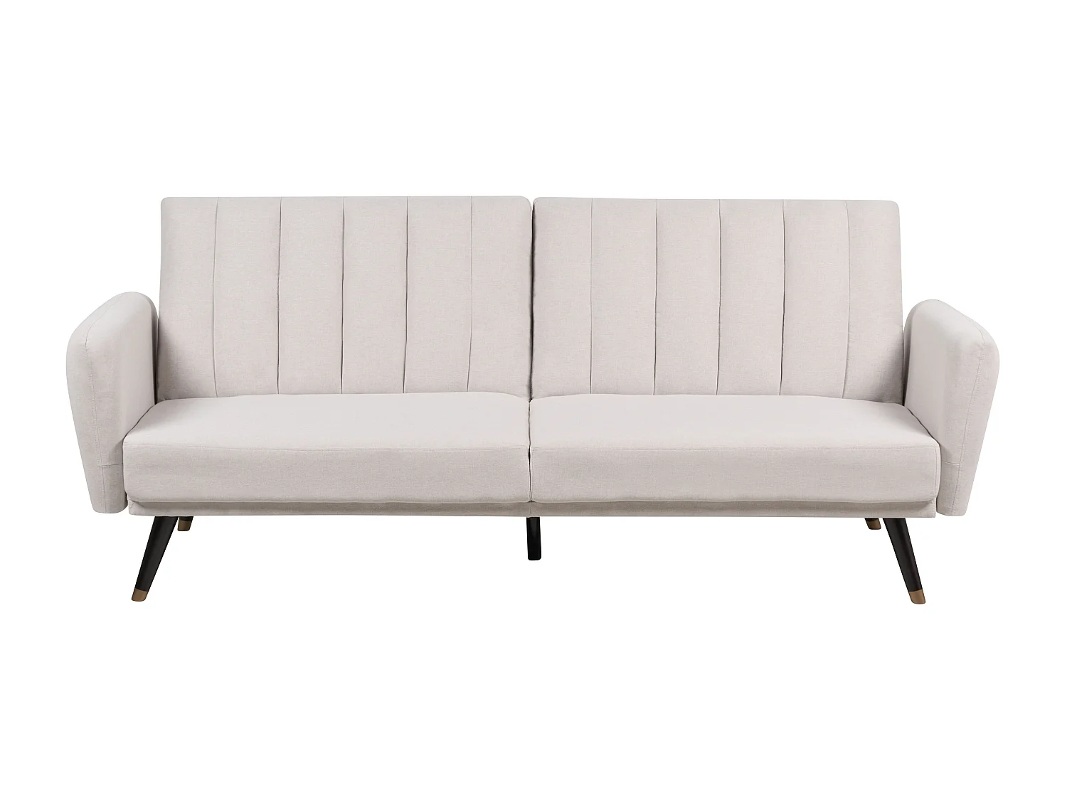 Sofá cama VIMMERBY Tela Beige 3 plazas