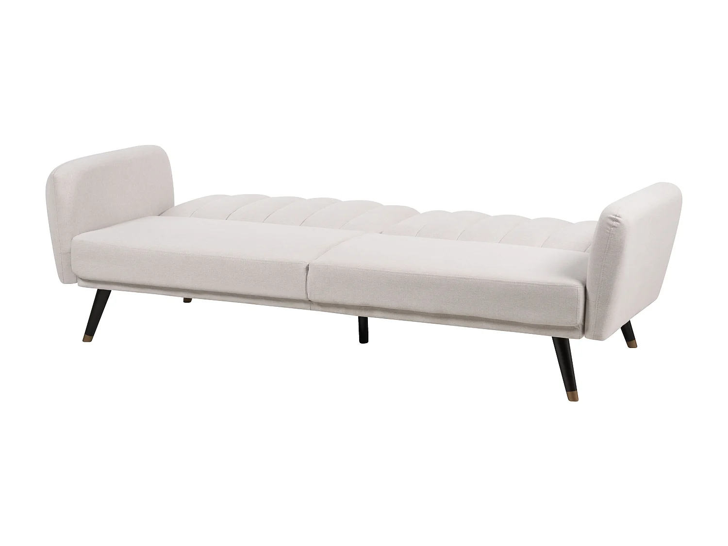 Sofá cama VIMMERBY Tela Beige 3 plazas