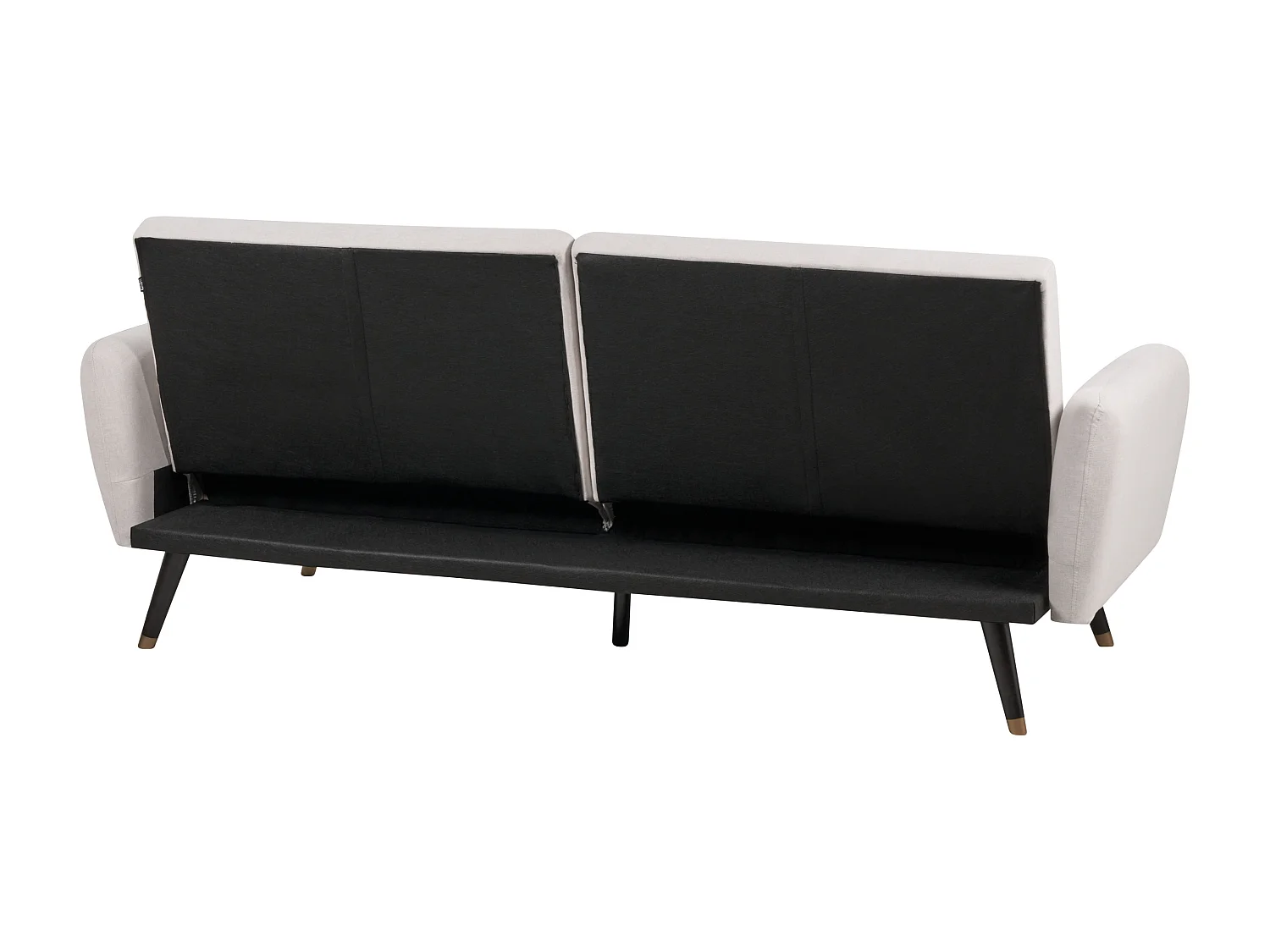 Sofá cama VIMMERBY Tela Beige 3 plazas