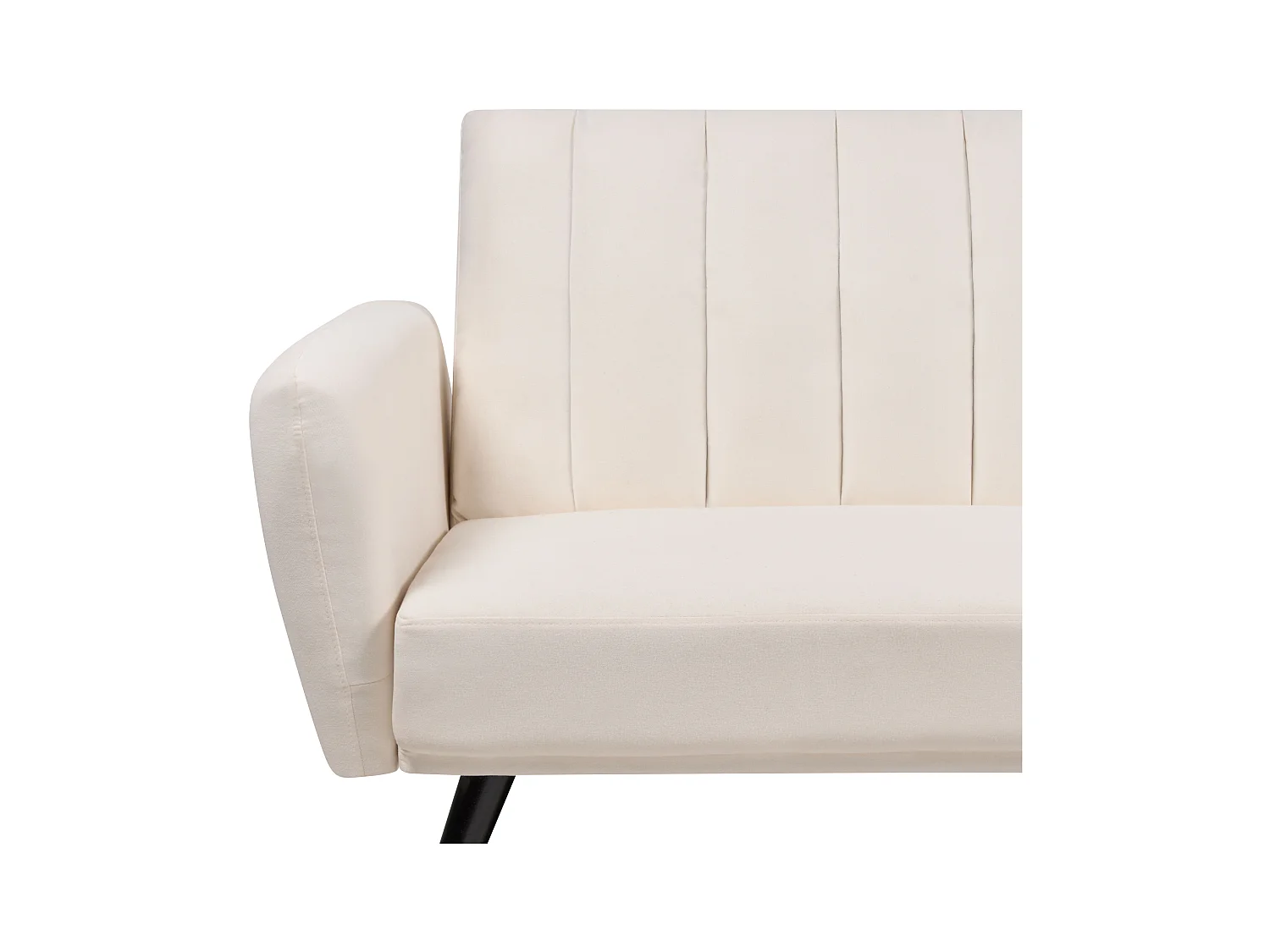 Schlafsofa VIMMERBY Stoff Hellbeige 3-Sitzer