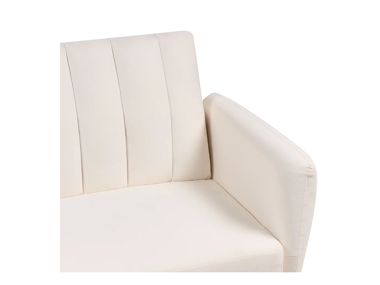 Schlafsofa VIMMERBY Stoff Hellbeige 3-Sitzer