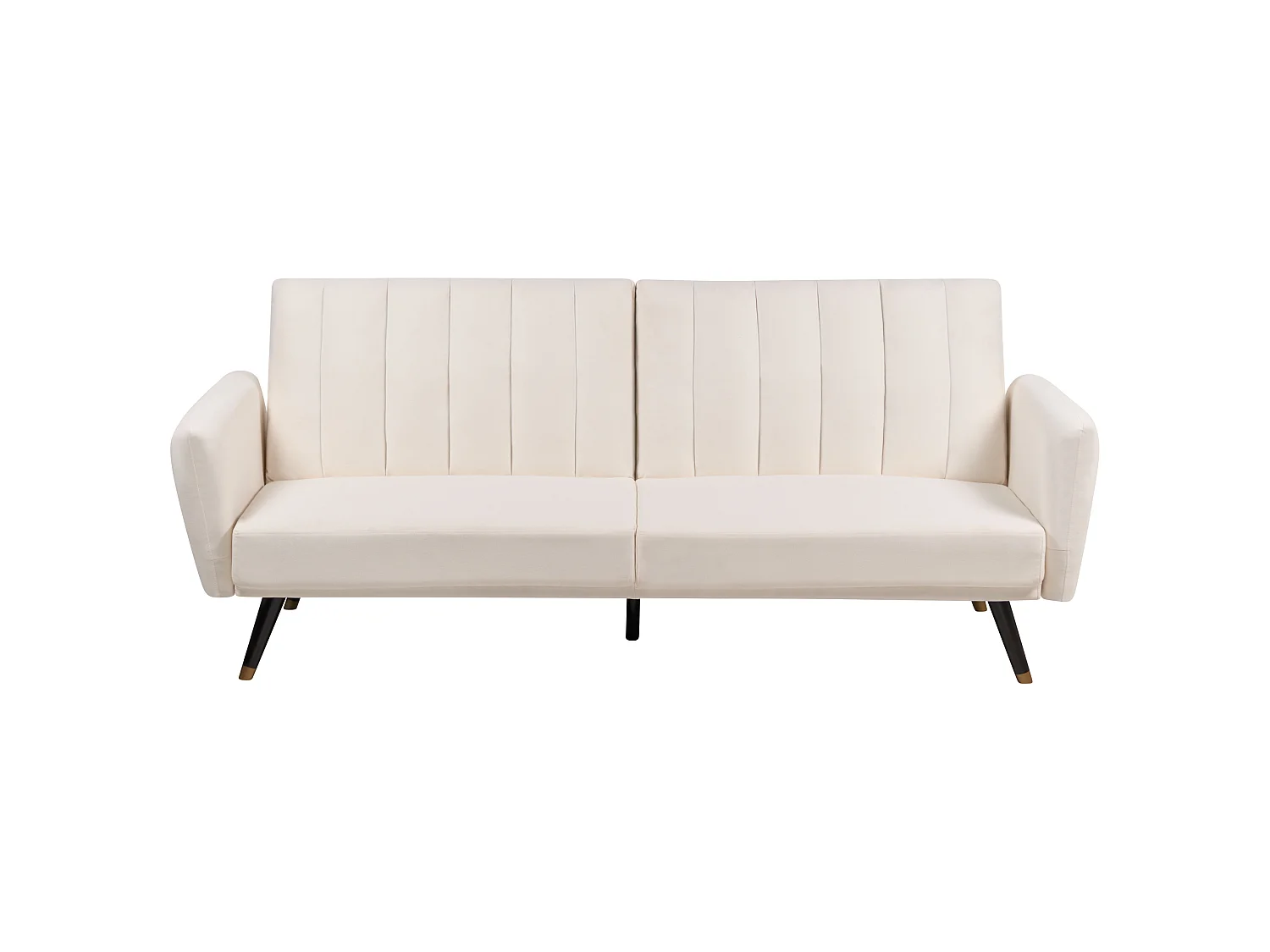 Sofa rozkładana VIMMERBY Jasnobeżowy dla 3 osób