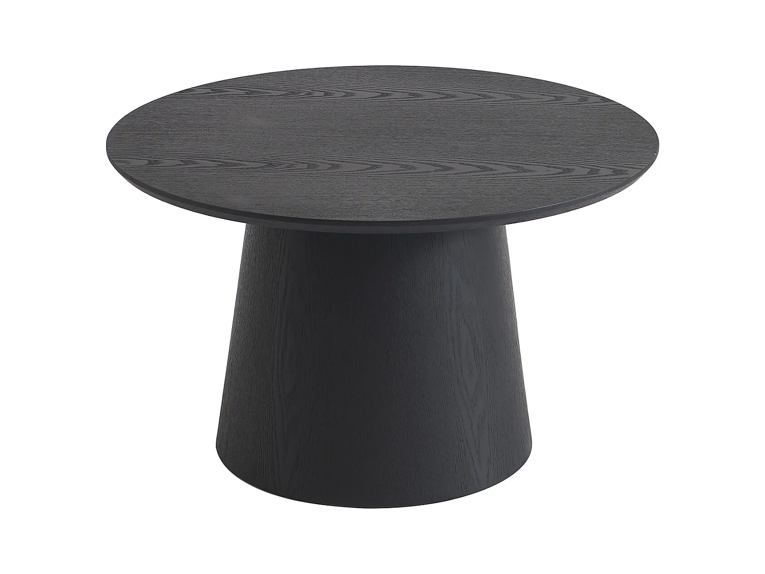 Couchtisch-Set - Eichenfurnier - Schwarz - PIARI