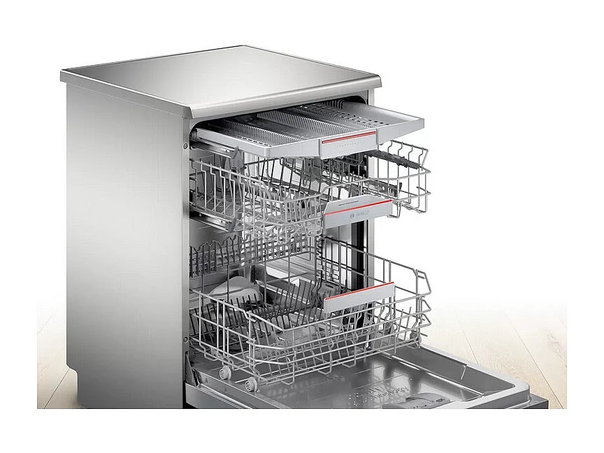 Bosch Serie 6 SMS6TCI00E Lavastoviglie Libera Installazione 14 Coperti Classe A Acciaio