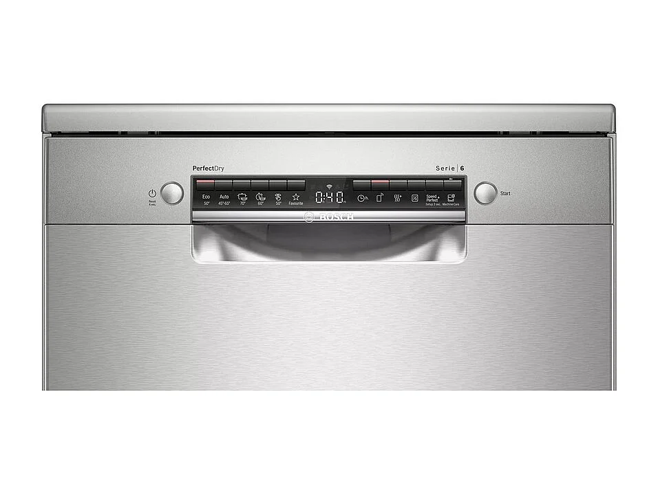 Bosch Serie 6 SMS6TCI00E Lavastoviglie Libera Installazione 14 Coperti Classe A Acciaio