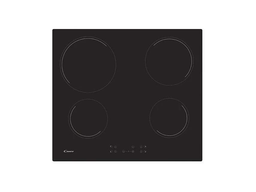 Plaque vitrocéramique CANDY 6500W 59cm, CC64CH