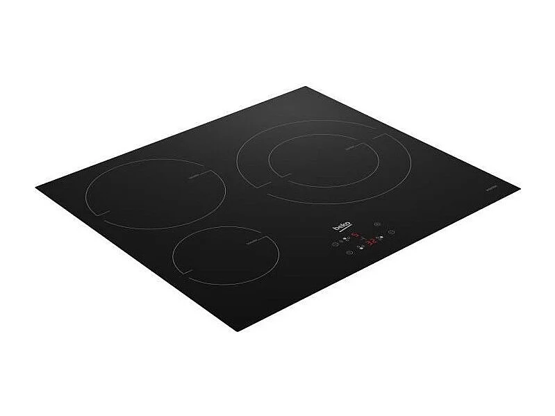 Table a Induction BEKO HII63405MT - 3 plaques de cuisson - Noir