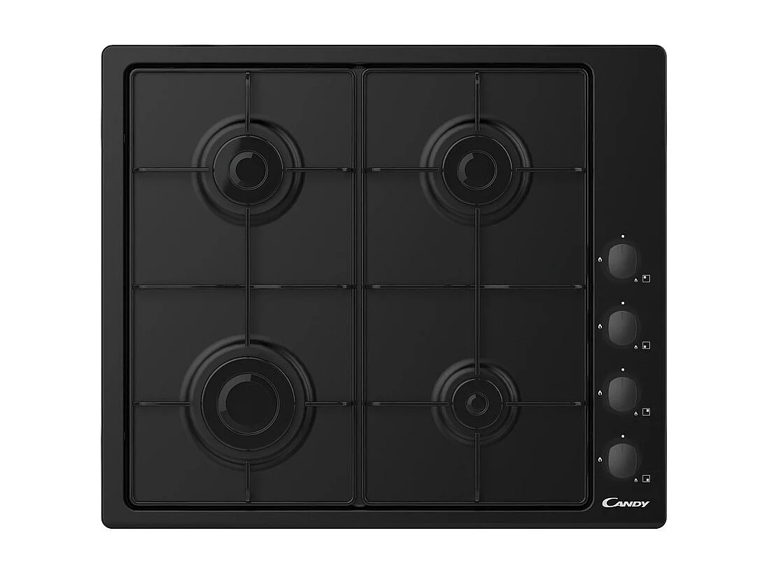 Plaque gaz CANDY 7000W 60cm, CHW 6 LBB