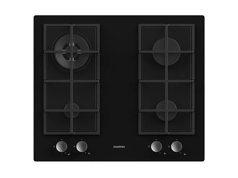 Plaque gaz ROSIèRES 9450W 60cm, RVG6BR4SB