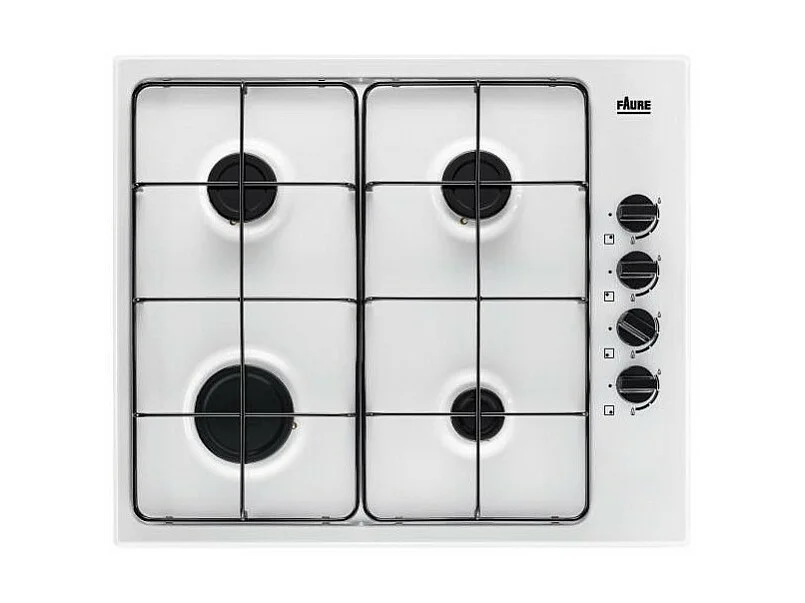 Plaque gaz FAURE 8000W 59.4cm, FGH62414WA