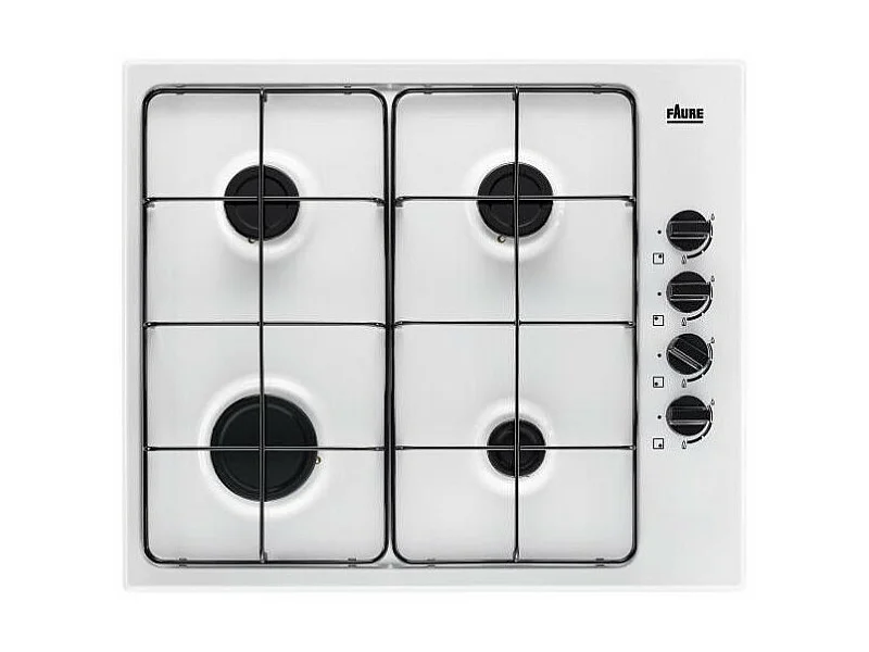 Plaque gaz FAURE 8000W 59.4cm, FGH62414WA