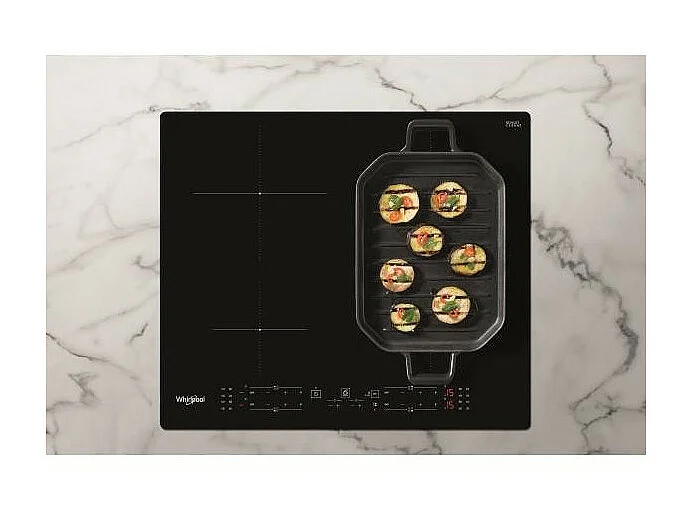 Whirlpool Table de cuisson à induction 60cm 4 feux 7200w noir - wbb8360ne