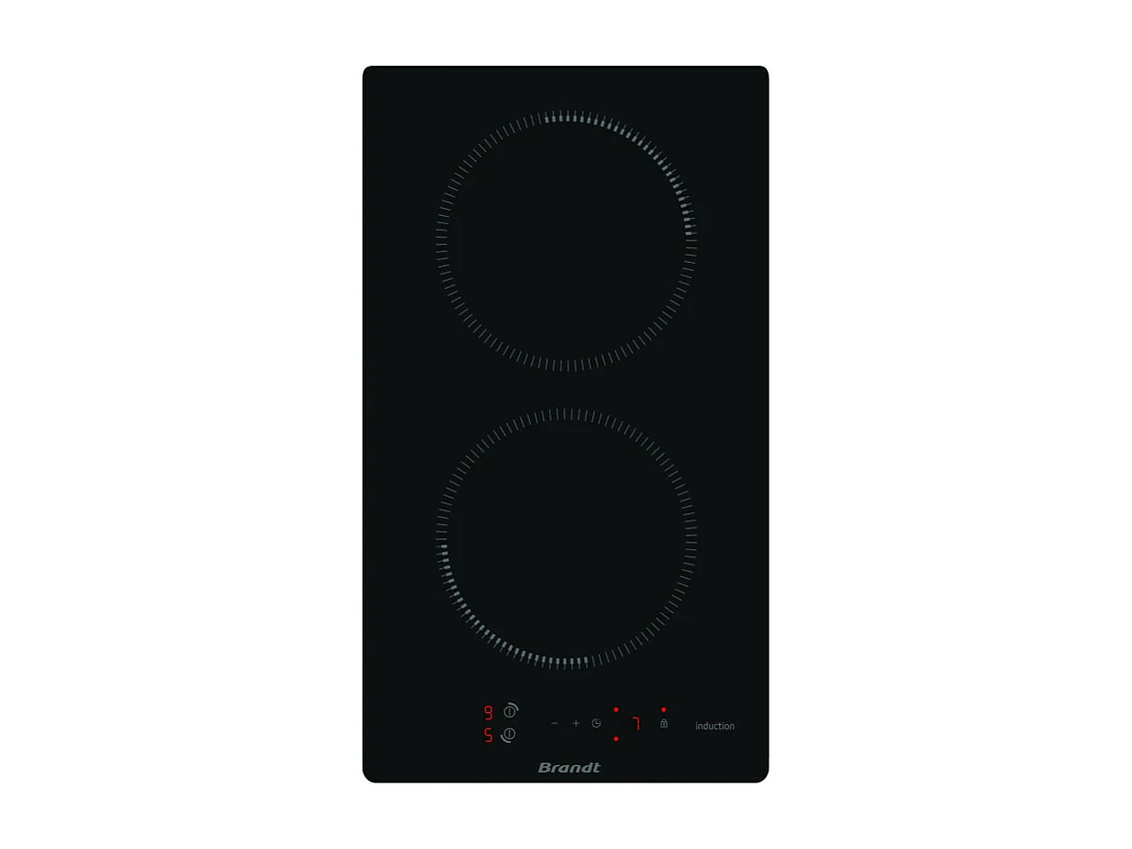 Plaque induction BRANDT 3600W 26.5cm, BPI 6210 B