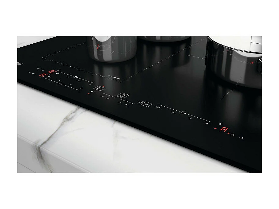 Whirlpool Table de cuisson à induction 65cm 3 feux 7200w noir - wlb3965bfixl
