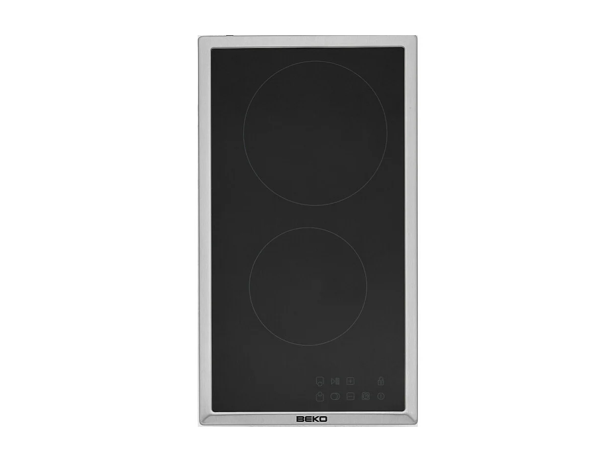 Plaque vitrocéramique BEKO 28.8cm, HDMC 32400 TX