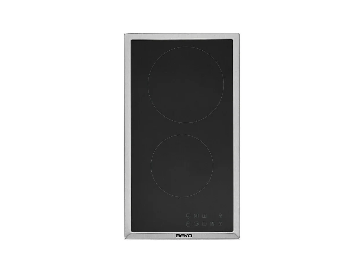 Plaque vitrocéramique BEKO 28.8cm, HDMC 32400 TX