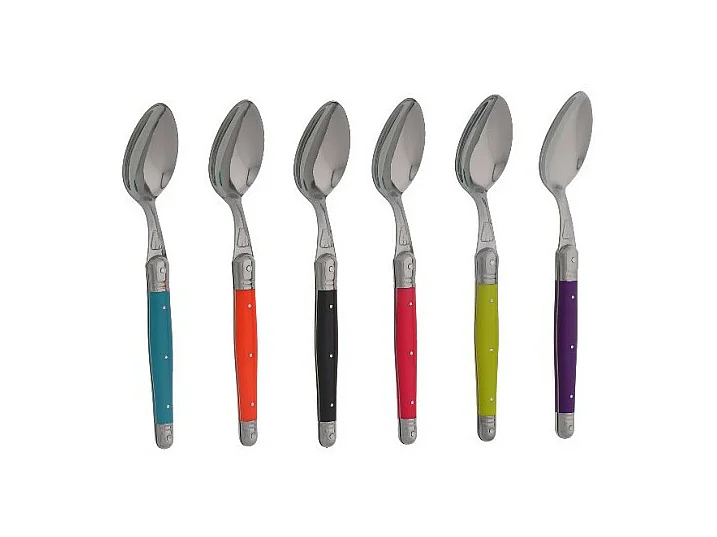 LAGUIOLE TONIC MIX COFFRET 6 CUILLERES TABLE FR JEAN DUBOST - L0060251TON018