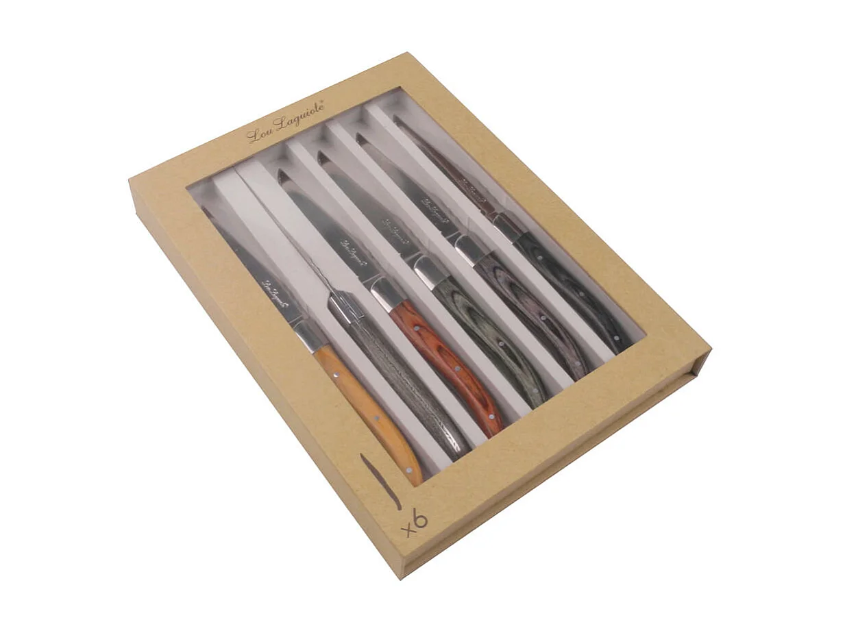 Coffret de 6 couteaux à steak Royal Louis