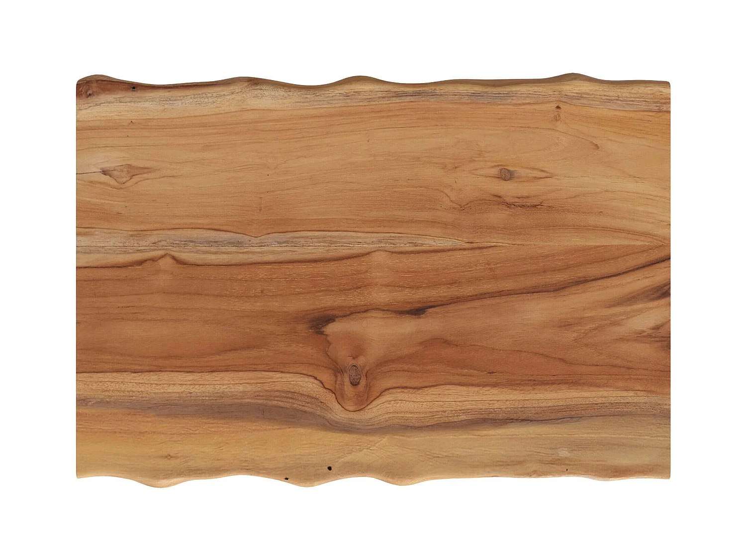 Tavolino rettangolare in legno di teak riciclato - Suzy