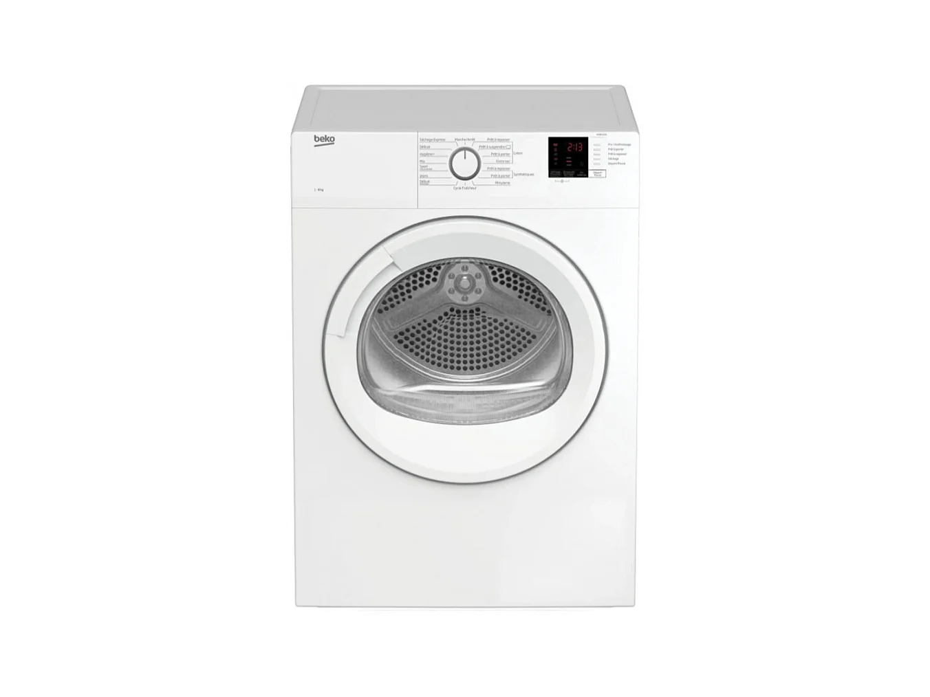 Beko Sèche-linge à évacuation 60cm 8kg blanc - DA8013PA