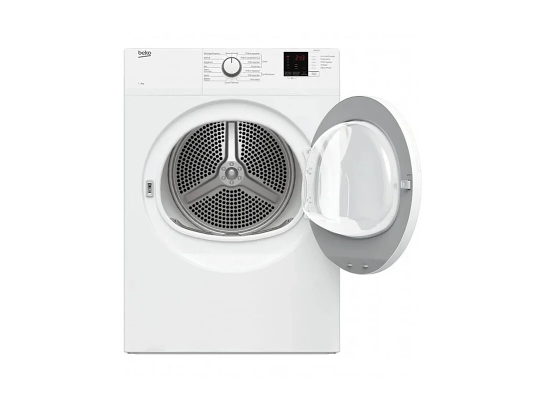 Beko Sèche-linge à évacuation 60cm 8kg blanc - DA8013PA