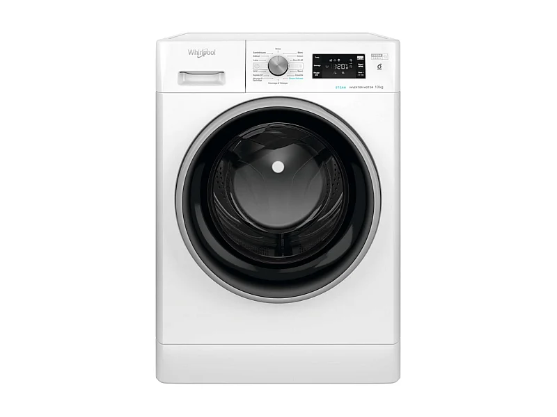 Whirlpool Lave-linge hublot 10kg 1400 tours/min blanc - FFBD10469BSVFR