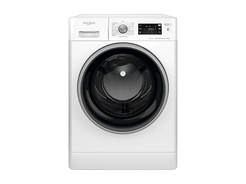 Whirlpool Lave-linge hublot 10kg 1400 tours/min blanc - FFBD10469BSVFR