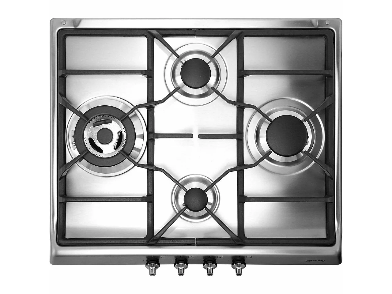 Smeg SER60SGH3 Piano cottura gas da incasso Gas 4 Fornelli Acciaio inox