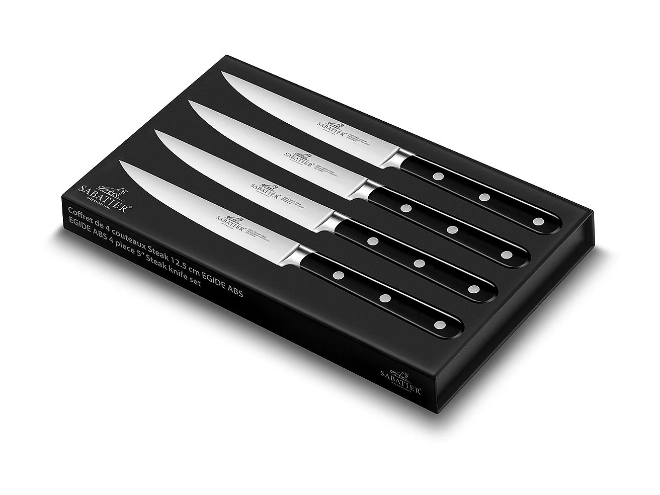 Lion Sabatier Coffret 4 couteaux à steak 12.5 cm abs - 765480